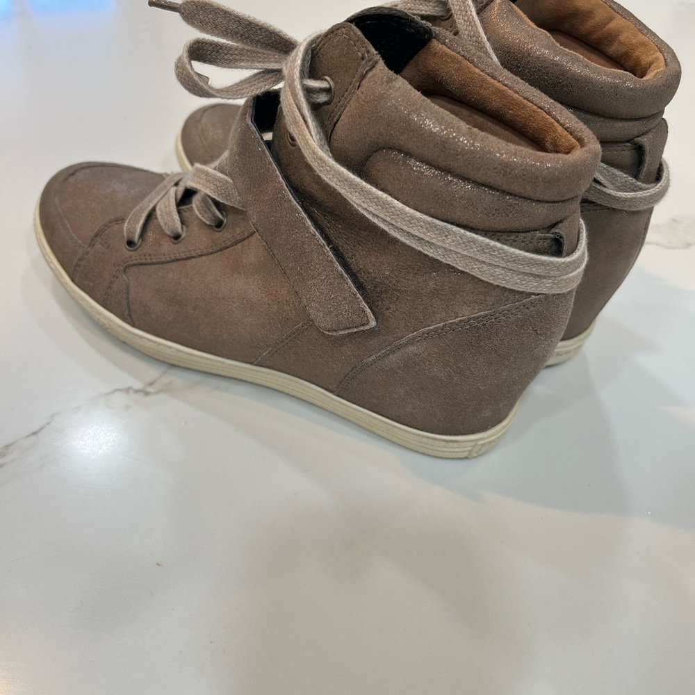 Paul Green Munchen Tall Sneakers Metallic View 2
